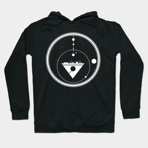 Town Orbit Hoodie by Taibatk5